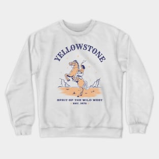 Yellowstone Spirit Of The Wildwest Crewneck Sweatshirt